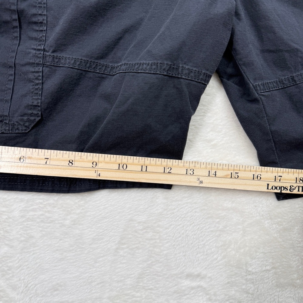 Wrangler‎ Cargo Shorts Mens 44 Charcoal Grey Authentics Ripstop Stretch - Picture 6 of 13